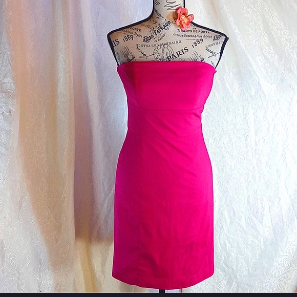 Ann Taylor Dresses & Skirts - Beautiful! Ann Taylor silk strapless dress 0